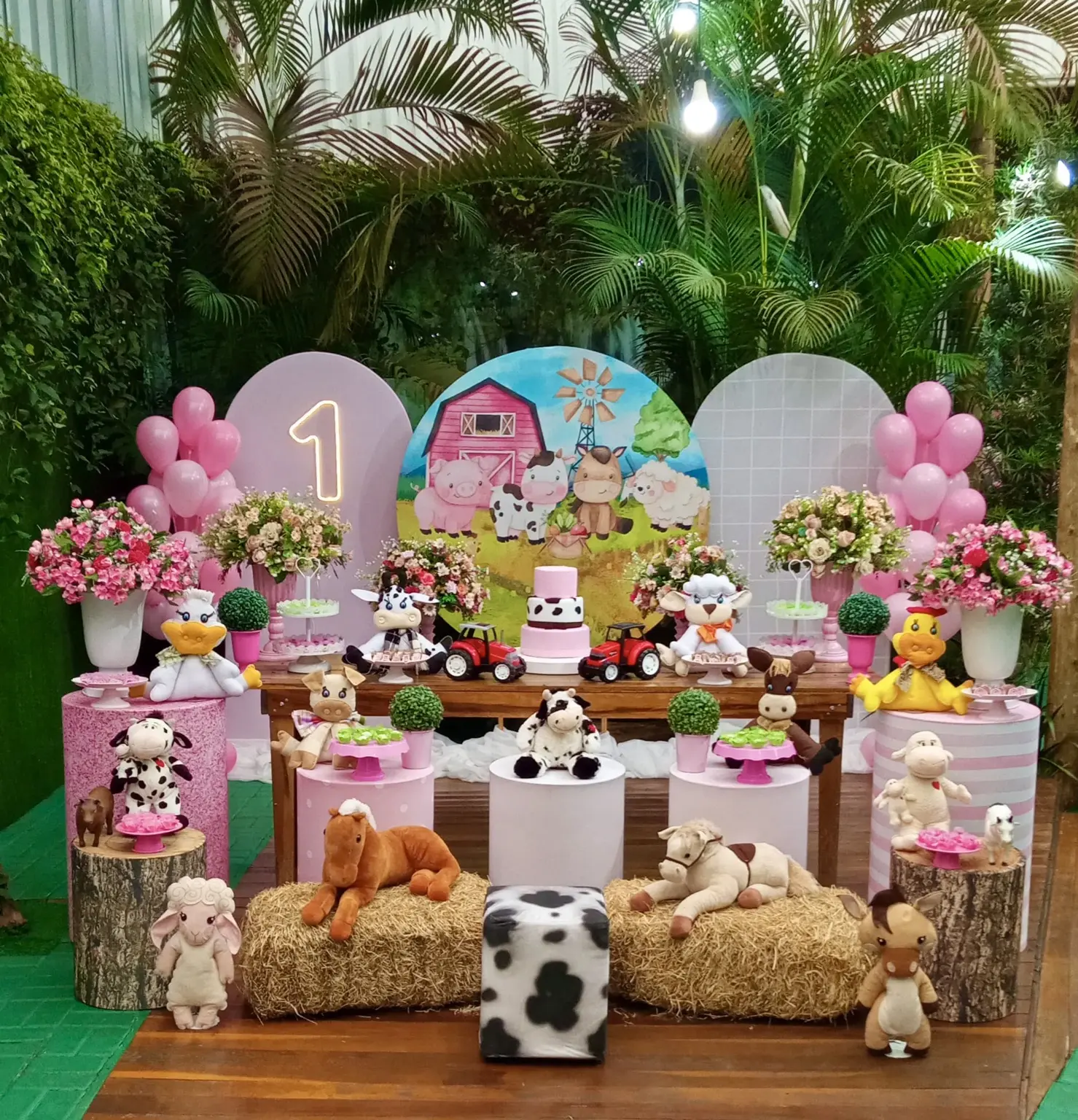 Decoração real tema fazendinha